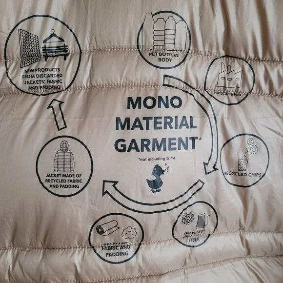 Save The Duck Animal Free Hooded Judee Vest in Beige - Picture 12 of 16